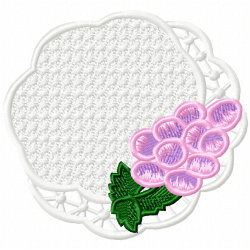 Grapes Embroidery Design 7 Grapes Embroidery Design 7